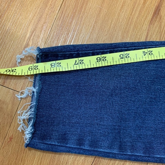 Zara High Rise Raw Hem Skinny Jegging Jeans - Picture 12 of 13